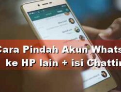 cara memindahkan whatsapp ke HP baru