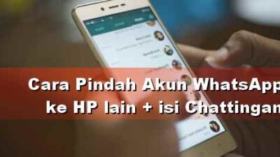 cara memindahkan whatsapp ke HP baru
