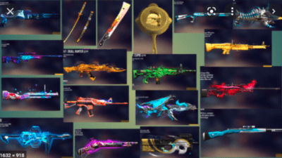 Cara Mendapatkan Skin Senjata Free Fire Permanen