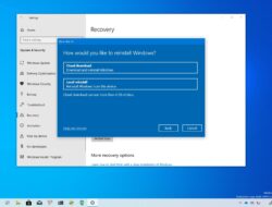 Cara Reset Laptop Windows 10 Tanpa Menghilangkan Data