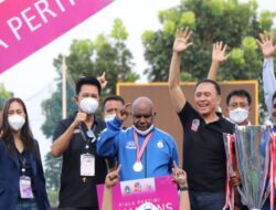 Bupati dan Pejabat Pemkab Barut Hadiri Penutupan Piala Pertiwi