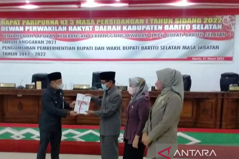 Bupati Barsel: Capaian Program Pembangunan Tahun 2021 Sesuai Target