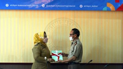 Bupati Apresiasi BPN Bantu Pemkab Kobar Sertifikasi Aset