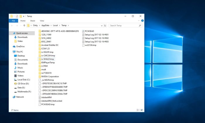 Cara Membersihkan Sampah di Laptop Asus Windows 10