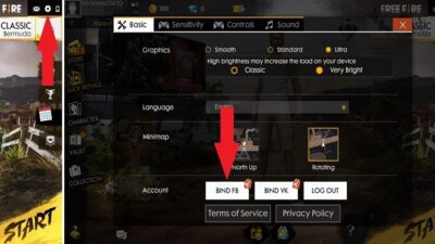 Cara Mengganti Akun Free Fire dari FB ke Google