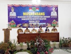 Pembangunan 2023, Bupati Barsel Fokus Dukung Pemulihan Ekonomi