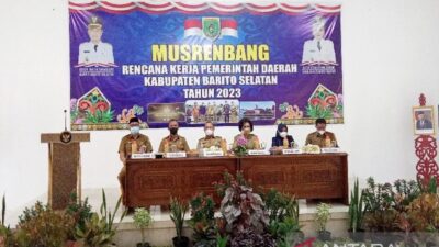 Pembangunan 2023, Bupati Barsel Fokus Dukung Pemulihan Ekonomi
