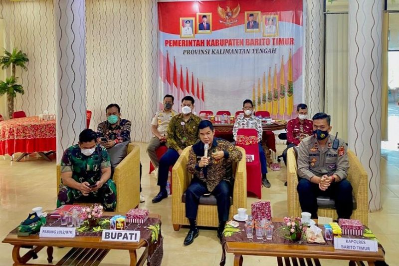 Pemkab Bartim Upayakan Percepatan Vaksinasi Booster