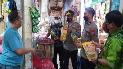 Kapolres Kotim Blusukan Pantau Stok dan Harga Bahan Pokok