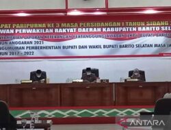 Jabatan Bupati Barsel Berakhir 22 Mei, DPRD Adakan Sidang Paripurna