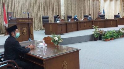 Bupati Barut Sampaikan Pidato Pengantar Raperda Kepada DPRD