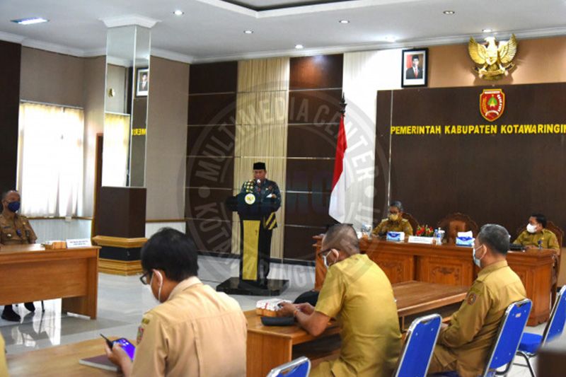 Wabup Minta SOPD di Kobar Dukung Tim Pemeriksa Inspektorat Kalteng