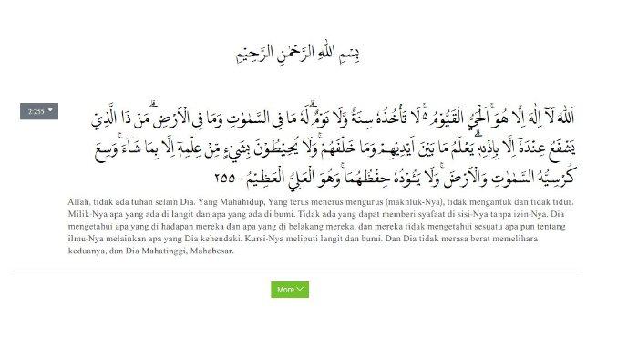 Bacaan Ayat Kursi Lengkap Dengan Terjemahannya, Bisa Dibaca Setiap Selesai Shalat Wajib