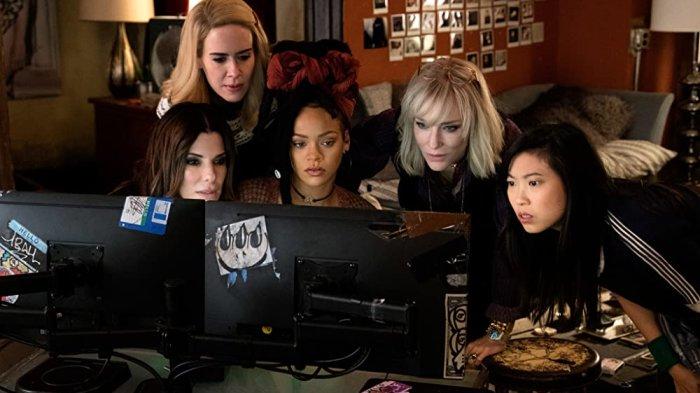 Sinopsis Film Oceans 8, Aksi Sandra Bullock Dan Rihanna Merampok Berlian Jeanne Toussaint