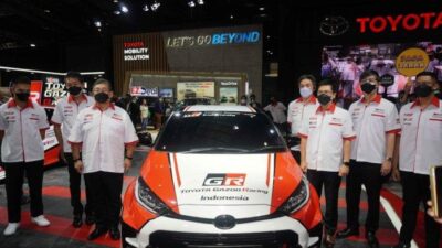 Toyota Kenalkan Tim Balap Gazoo Racing Indonesia Di Jakarta Auto Week 2022