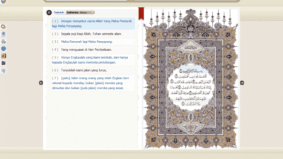1-Ayat KSU(King Saud University)-Electronic Mosshaf Project - Aplikasi Alquran untuk Laptop Windows 10 Offline