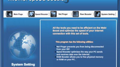 4-Internet speed booster -Aplikasi Penguat Sinyal Wifi Laptop Windows 10