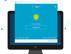 5-Hideme - Aplikasi VPN Terbaik untuk Laptop Gratis