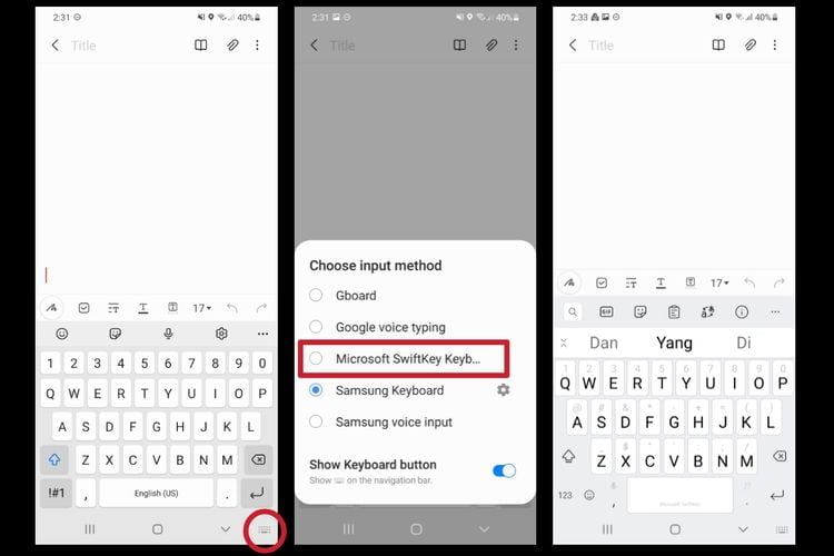 Cara Memasang Aplikasi Keyboard di Hp Android