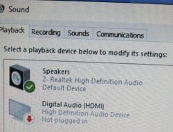 Cara Mengatasi Speaker Not Plugged In Windows 10