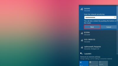 Cara Mengatasi Wifi Cannot Connect to This Network Windows 10