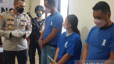 Tiga pemilik Sabu Empat Kilogram Jaringan Antar Provinsi Diringkus Polres Lamandau