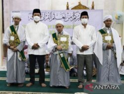 Bupati Barito Utara Hadiri Khataman Qur’an RTQ di Masjid Al-Huda