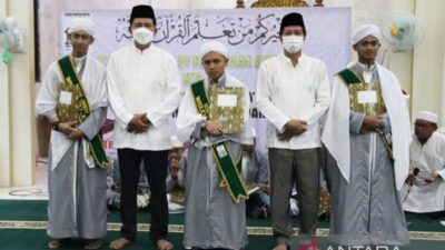 Bupati Barito Utara Hadiri Khataman Qur'an RTQ di Masjid Al-Huda