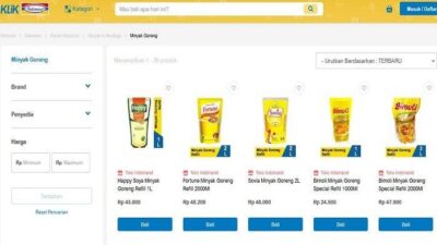 UPDATE Harga Minyak Goreng Hari Ini Minggu, 3 April 2022 Di Indomaret Dan Alfamart