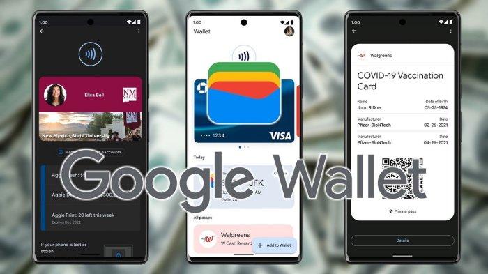 Google Wallet, Dompet Digital Untuk Simpan Beragam Dokumen: Dari Tiket Konser Sampai Kartu Vaksinasi