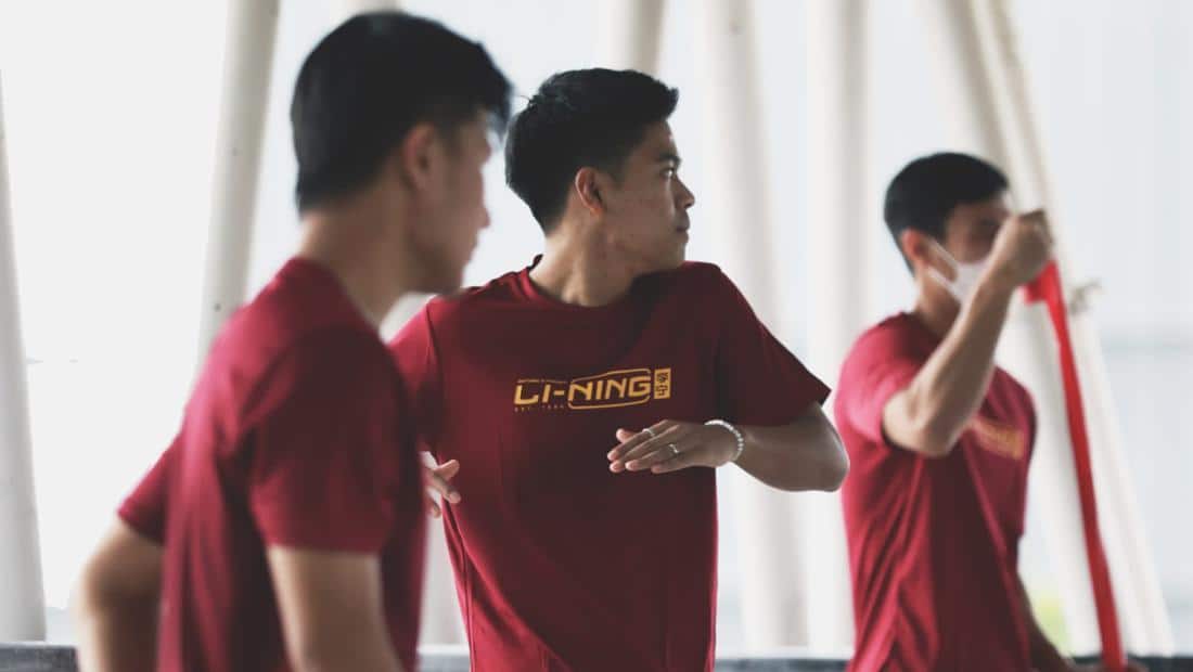 Jelang Piala Thomas & Uber, Tim Indonesia Jalani Latihan Ringan