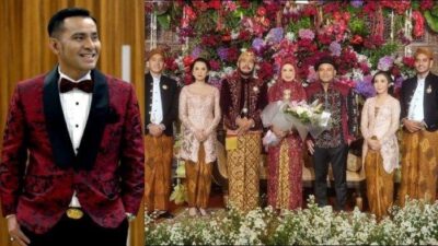 Judika Berikan Kejutan Ulang Tahun Untuk Idayati Saat Bersanding Dengan Ketua MK Di Pelaminan