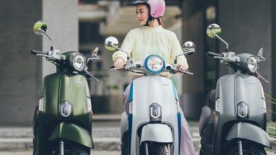 Kymco Pasarkan Skuter Listrik Imut Ionex Many 110 EV Dengan Layanan Tukar Baterai