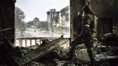 Popasnaya Jadi Spot Perang Sengit Rusia-Ukraina Selanjutnya