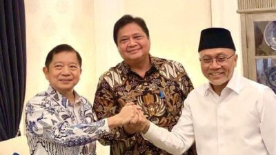 Zulhas Bertemu Suharso Serta Airlangga Hartarto, PAN Bakal Koalisi Dengan Golkar Dan PPP?