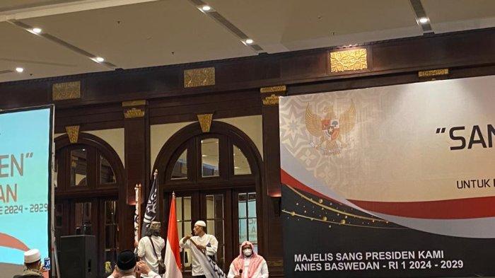 Polisi Selidiki Bendera HTI Berkibar Di Deklarasi Capres Anies Baswedan Di Hotel Bidakara