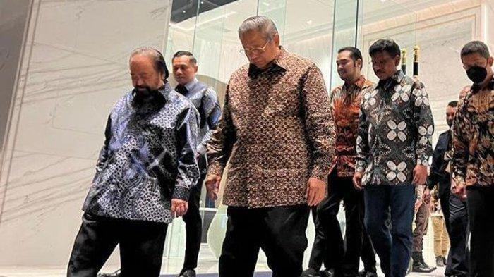 SBY Bertemu Surya Paloh di NasDem Tower Tadi Malam