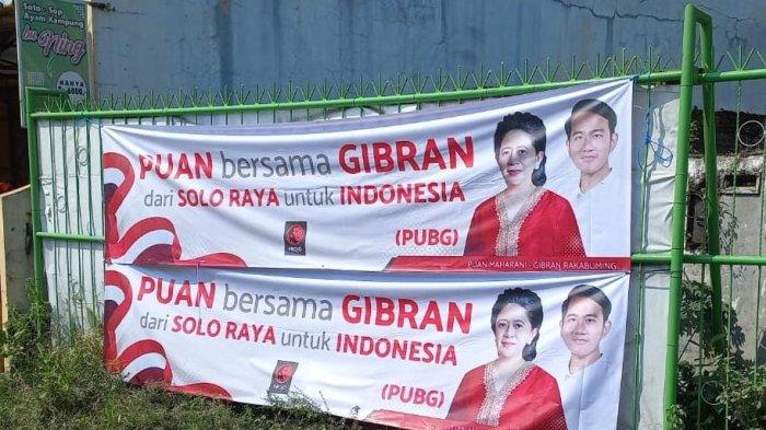 Spanduk Puan-Gibran Bertebaran Di Solo, DPP Projo Sebut Ada Pencatutan Nama