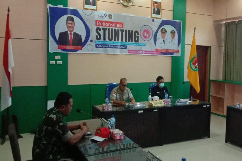 Pemkab Katingan komit dan konsisten turunkan angka stunting