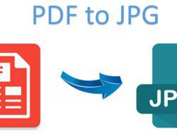 Cara Merubah PDF ke JPG Offline