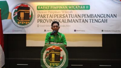 PPP Kalteng Rapatkan Barisan Dukung Muhammad Mardiono