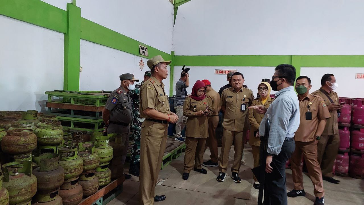 Pemprov Kalteng Sidak Pasokan dan Harga LPG