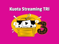 Cara Menggunakan Kuota Streaming Kartu 3