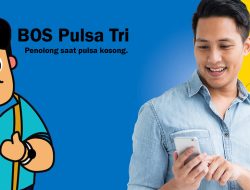 Cara Pinjam Pulsa Tri Lewat SMS, Kode dan Aplikasi