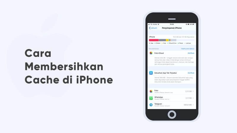 Cara Menghapus Cache di iPhone iOS 14