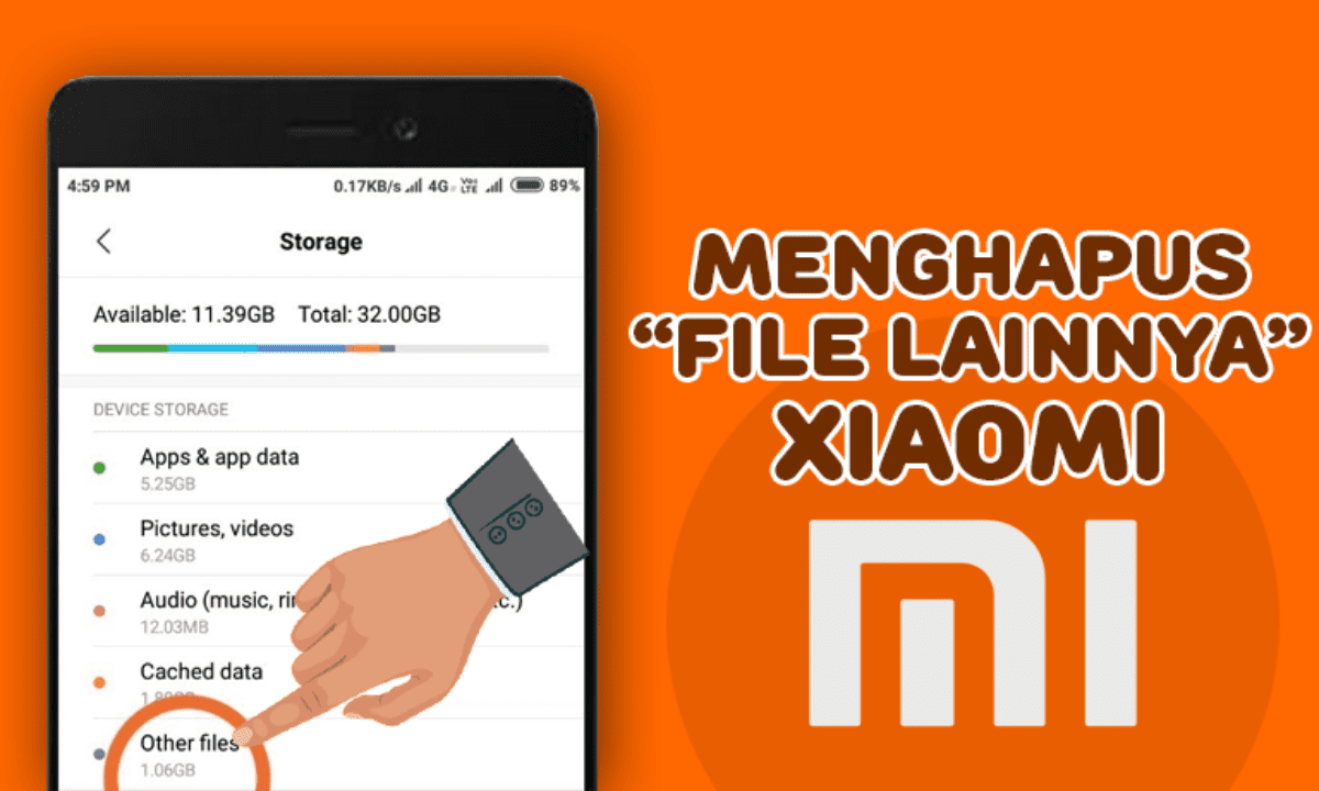 Cara Menghapus Other File Xiaomi Tanpa Root