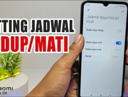 Cara Setting HP Mati dan Hidup Otomatis Xiaomi