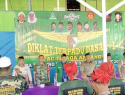 dtd Banser telaga antang desa tanjung harapan