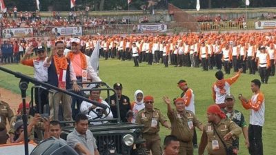 Disambut Meriah, Anies Baswedan Hadiri Apel Siaga Pemenangan PKS Banten 2024