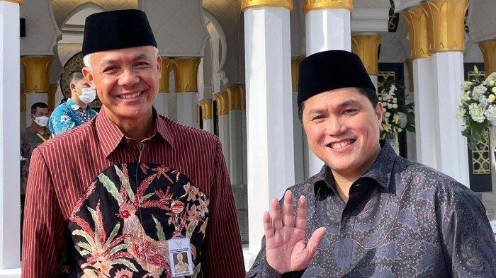 Duet Ganjar-Erick Punya Daya Ungkit Elektoral, Berpeluang Dibawa Ke Meja Perundingan KIB